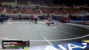 D3-106 lbs Cons. Round 2 - Christian Estrada, Douglas High vs Richard Tanori, Sahuarita Hs