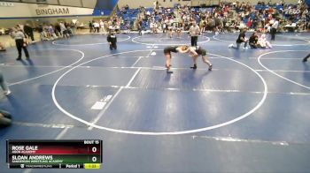 140 lbs Cons. Semi - Rose Gale, Agon Academy vs Sloan Andrews, Sanderson Wrestling Academy