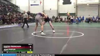 182 lbs Quarterfinals (8 Team) - Noah Kuefler, Blair vs Hunter Fredrickson, Minden