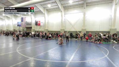 61 lbs Cons. Round 1 - Oliver Boysen, SYRACUSE vs Cove Miller, Champions Wrestling Club
