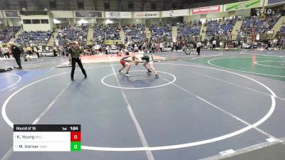 165 lbs Round Of 16 - Kyle Young, Milliken Middle School vs Mason Horner, Highland Middle School