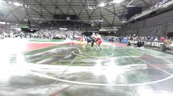 Boys 1A 285 lbs Cons. Round 2 - Jojo Villalobos, Castle Rock vs Evan Stennes, Cascade Christian