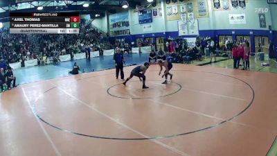 144 lbs Quarterfinal - Amaury Perez-Mantilla, Sunrise Mtn vs Axel Thomas, Mater Academy East