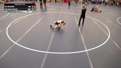 8U - H Cons. Round 1 - Delano Opsahl, Minnesota vs Eli Hovden, Farmington Wrestling Club