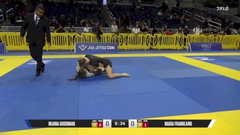Nadia Frankland vs Injana Goodman 2025 Pan IBJJF Jiu-Jitsu No-Gi Championship