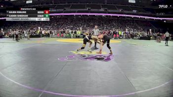 D4-138 lbs Champ. Round 1 - Julien Kimling, Hudson vs Caden Sheehan, Maple City Glen Lake