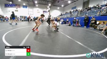 88 lbs Final - Dylan Miller, Standfast vs Daeton Brown, Shelton Wrestling Academy