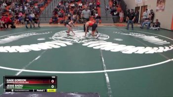132 lbs Champ. Round 1 - Gage Gordon, Washington (Massillon) vs Jesse Badiu, Buckeye (Medina)