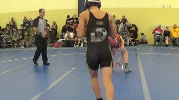 130 lbs Cons. Semi - Owen Schacht, X-Factor Elite vs Luke Banas, Team Demolition