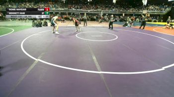 5A 165 lbs Quarterfinal - Rome Navejar, La Joya Palmview vs Bennett Ham, Dallas Highland Park