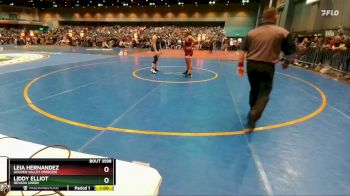 165 lbs Cons. Round 5 - Liddy Elliot, Nevada Union vs Leia Hernandez, Golden Valley (Merced)