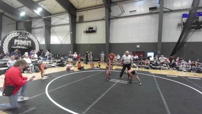52 lbs Consolation - Jaden Blevins, Askeo International Mat Club vs True Liam Valles Cormier, Team Aggression