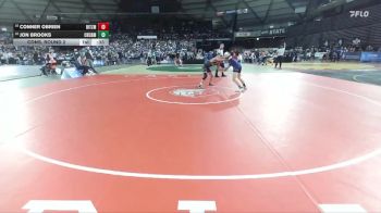Boys 1B/2B 126 Cons. Round 2 - Conner Obrien, Lind-Ritzville vs Jon Brooks, Columbia (Burbank)