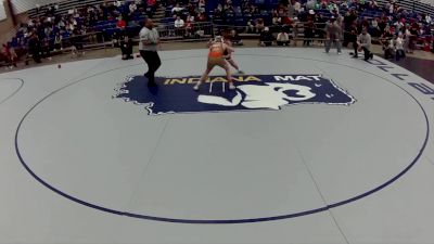 12U Boys - 108 lbs Champ. Round 2 - Jace Evers, Pinnacle Wrestling Club vs Salvatore Pitzarella, South Hills Wrestling Academy