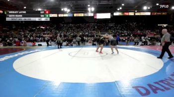 6A 285 lbs Cons. Semi - Seth Mann, Thunder Ridge vs Wesley Layne, Capital