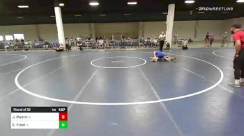 126 lbs Round Of 32 - Jacob Myers, CO vs Evan Frost, IA