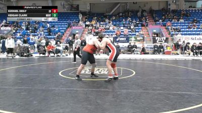 285 lbs Consy Rd I - Ezekiel Deily, Saucon Valley vs Keigan Clark, Montgomery Area