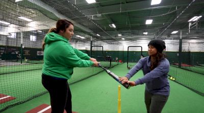 Lauren Haeger Hitting Extension Drill