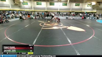 185 lbs Semifinal - Philip Young, Windy City Wrestlers vs Zachary Tope, Belle Fourche Broncs