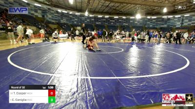 113 lbs Round Of 32 - Tyler Cooper, Michigan Premier WC vs Cole Caniglia, MWC Wrestling Academy, NE