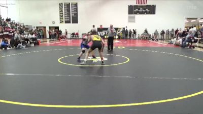 126 lbs Quarterfinal - Cooper Frost, Wapsie Valley vs Porter Bailey, Bellevue