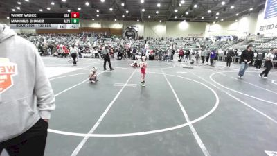 123 lbs Consi Of 4 - Wyatt Valice, USA Gold vs Maximus Chavez, Alpha Dawg
