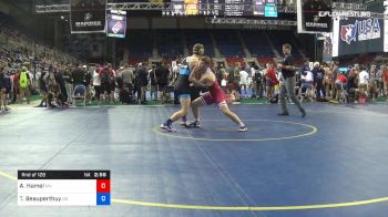 160 lbs Rnd Of 128 - Austin Hamel, Minnesota vs Tyson Beauperthuy, Colorado