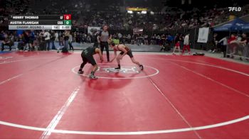 126 lbs Champ. Round 1 - Henry Thomas, Glenns Ferry vs Austin Flanigan, East Valley