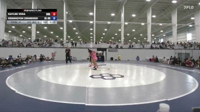 120 lbs Kaylee Vera, Ohio Blue vs Remington Zimmerer, Colorado