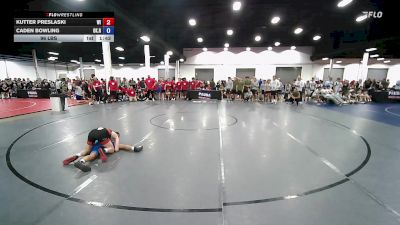 96 lbs Kutter Preslaski, Wisconsin vs Caden Bowling, Oklahoma Red