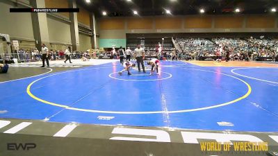 65 lbs Round Of 16 - Georgia Reed, Legacy Elite Wrestling Club vs Haley Jeffries, EGWA