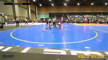 65 lbs Round Of 16 - Georgia Reed, Legacy Elite Wrestling Club vs Haley Jeffries, EGWA