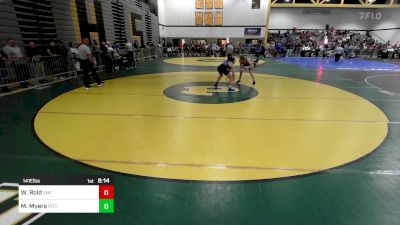 141E lbs Rr Rnd 3 - Wayne Rold, Vmi vs Mason Myers, Pitt-Johnstwon