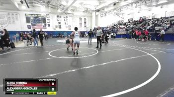 125 lbs Cons. Semi - Alicia Corona, Valencia/Placentia vs ALEXANDRA GONZALEZ, Mayfair