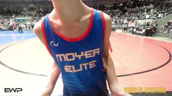 55 lbs Consi Of 16 #1 - Cooper Quinn, Backyard Brawlers vs Kain Brecount, Moyer Elite
