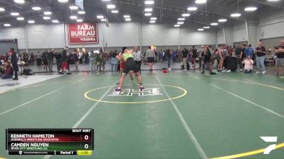 182 lbs Quarterfinal - Kenneth Hamilton, Guerrilla Wrestling Associatio vs Camden Nguyen, River City Wrestling LLC