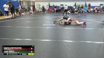 88 lbs Round 2 (8 Team) - Hadyn Strittmatter, Young Guns vs Cade Riddle, Florida Scorpions Gold