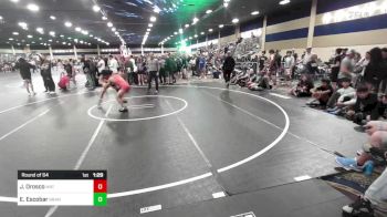 106 lbs Round Of 64 - Josh Orosco, Mat Warriors vs Emilio Escobar, Granite Hills WC