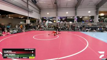 106 lbs Cons. Round 2 - Luke Skorka, Katy Area Wrestling Club vs Cj Reyes, Ohana HQ Wrestling