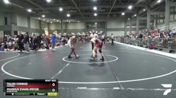 175 lbs Cons. Round 3 - Talon Conrad, Wamego vs Maximus Evans-Pryor, Manhattan