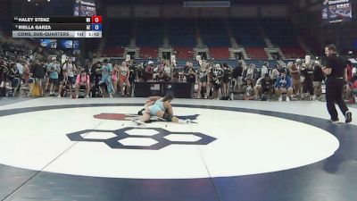 125 lbs Cons. Sub-quarters - Haley Stenz, Michigan vs Riella Garza, Arizona