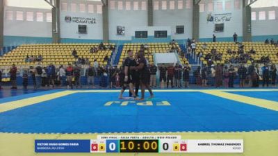 VICTOR HUGO GOMES FARIA vs GABRIEL THOMAZ FAGUNDES 2026 FPJJ Campeonato Paulista Sem Kimono