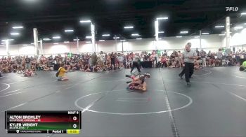 80 lbs Round 3 (6 Team) - Alton Bromley, U2 Upstate Uprising vs Kyler Wright, 84 Athletes