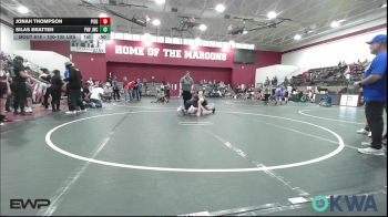 100-105 lbs Rr Rnd 3 - Jonah Thompson, Piedmont vs Silas Bratten, Jacket Wrestling Club