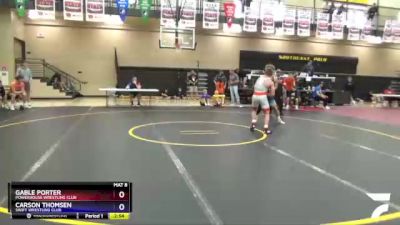 138 lbs Round 3 - Gable Porter, Powerhouse Wrestling Club vs Carson Thomsen, SWIFT Wrestling Club