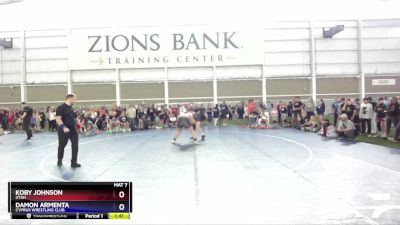 228-243 lbs Round 1 - Koby Johnson, Utah vs Damon Armenta, Cyprus Wrestling Club