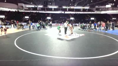 144 lbs Cons. Round 3 - Zane Cole, Tumwater vs Roman Santoy, Davis
