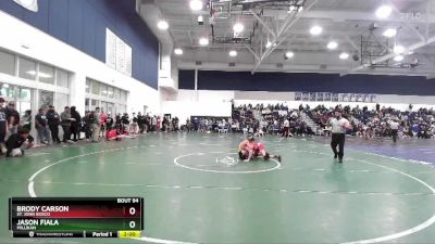 132 lbs Cons. Round 2 - Ruben Soliz, San Fernando vs Aiden Aguilar, Santa Ana