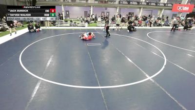 16U Boys - 150 lbs Cons. Round 2 - Jack Burdick, Carbon Wrestling Club vs Tayven Walker, Farmington Mat Rat Wrestling Club