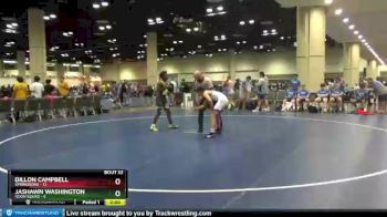 126 lbs Round 7 (10 Team) - Dillon Campbell, Springboro vs Jashawn Washington, Goon Squad